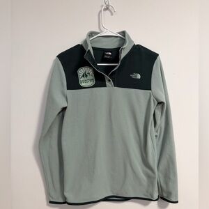 The North Face women’s  Two-Tone 1/4 way snap Up - Montage Mountain
